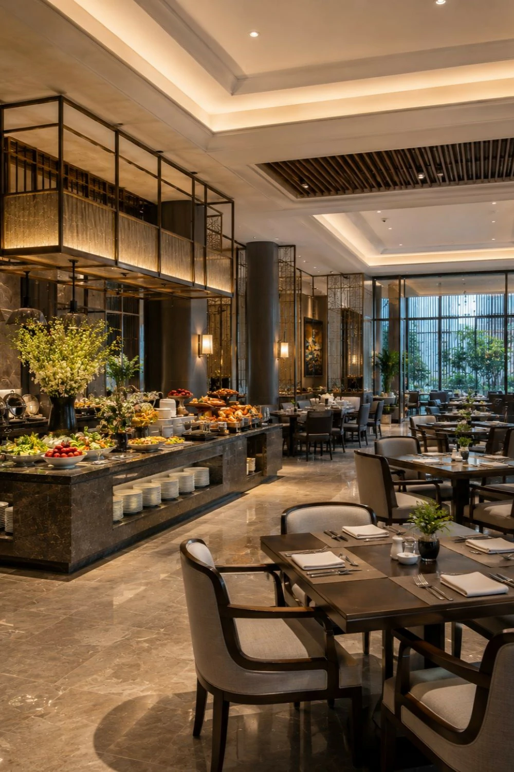 Thiết kế nội thất nhà hàng khách sạn
